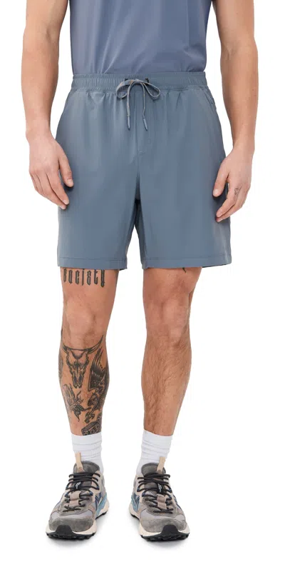 Rhone Unlined Pursuit Shorts 7 Shale Blue