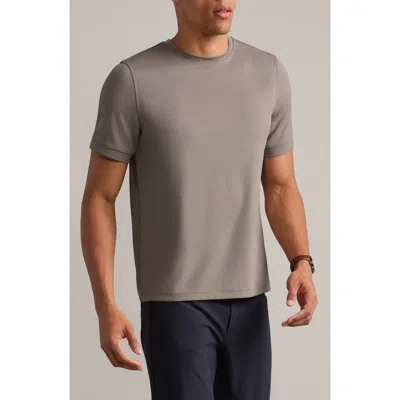 Rhone Waffle Tech Crew T-shirt In Gray