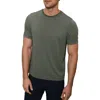 Rhone Waffle Tech Crew T-shirt In Green