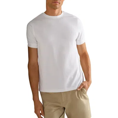 Rhone Waffle Tech Crew T-shirt In White
