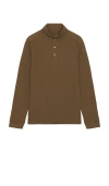 Rhone Weekend Pullover In Brown