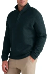 Rhone Weekend Quilted Pullover In Green