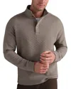 Rhone Weekender Pullover Sweater In Gray