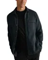 Rhone Weekender Shacket In Black