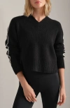 Rhone Westside V-neck Sweater In Black