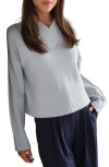 Rhone Westside V-neck Sweater In Gray