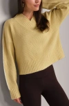 Rhone Westside V-neck Sweater In Neutral
