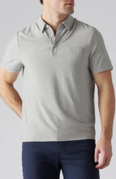Rhone Wfh Goldfusion® Performance Polo In Griffin