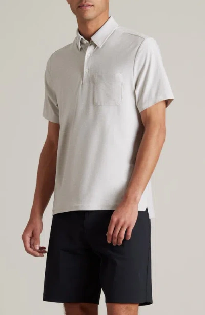 Rhone Wfh Knit Polo In White