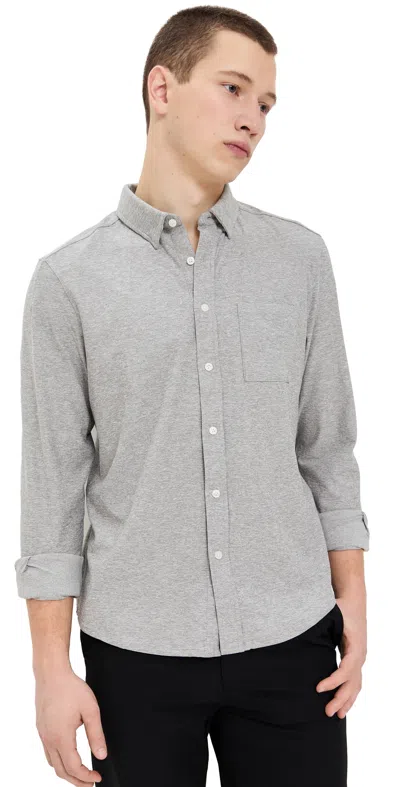 Rhone Wfh Shirt Brushed Nickel Grey/sleet Grey