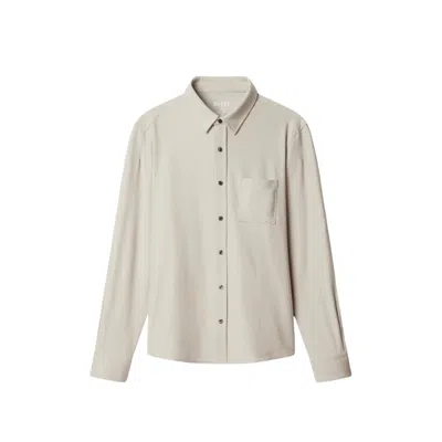 Rhone Wfh Shirt In Stone Heather In Multi