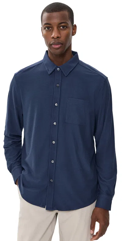 Rhone Wfh Shirt Navy
