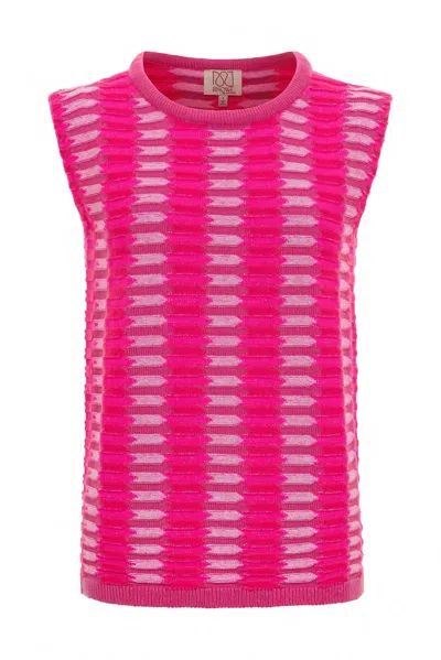 Rhowe By Anna Cate Women's Camille Top In Hot Pink