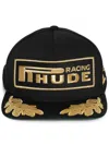 Rhude 1st Place Cotton Cap In Black