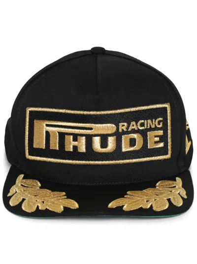 Rhude 1st Place Cotton Cap In Black