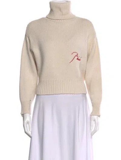Pre-owned Rhude 2021 Cashmere Sweater In Neutral
