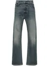 Rhude 90's Straight-leg Jeans In Blue