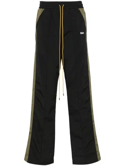 Rhude Aerial Track Pants In Contrasting Bands On The Side