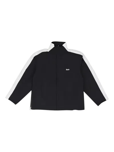 Rhude Multicolor Amarino Track Jacket In Black