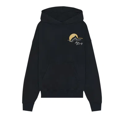 Pre-owned Rhude Awakening Hoodie 'vintage Black'