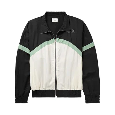 Pre-owned Rhude Awakening Track Jacket 'black/green/creme'