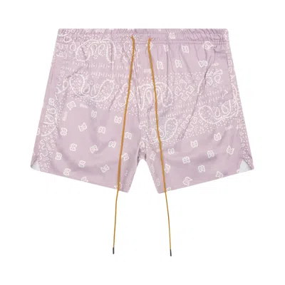 Pre-owned Rhude Bandana Trunks 'lavender' | Purple | Men's Size Xs