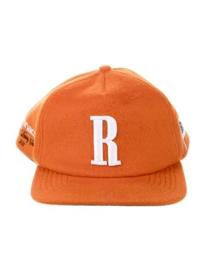 Pre-owned Rhude Baseball Cap In Orange