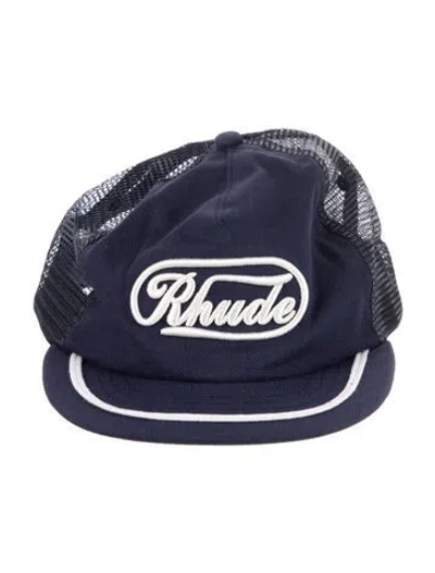 Pre-owned Rhude Baseballl Cap In Blue