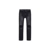 Rhude Distressed Jeans In Black
