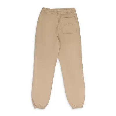 Rhude Beige Script Logo Sweatpant In Neutral
