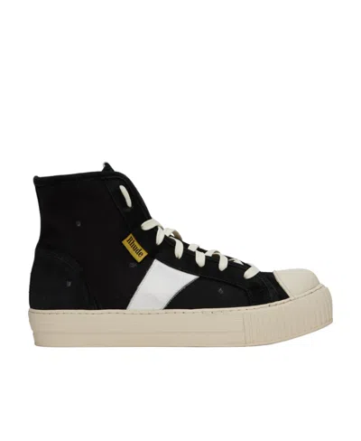 Rhude Bel Airs High-top Casual Sneakers In Black