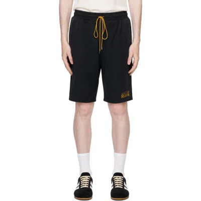 Rhude Black 4x4 Spirit Shorts