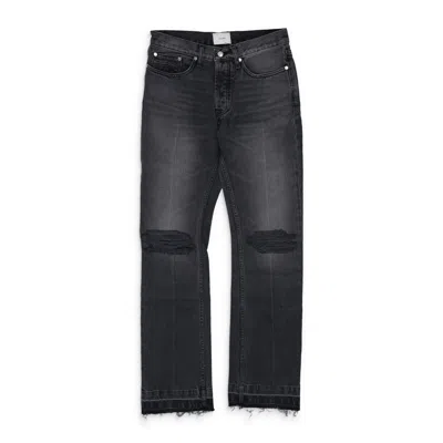 RHUDE BLACK BEACH BUM DENIM