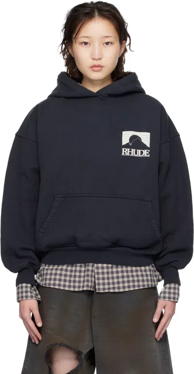 Rhude Black Moonlight Pack Hoodie