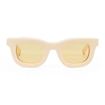Rhude Black New Rhodeo Frame Sunglasses In Neutral