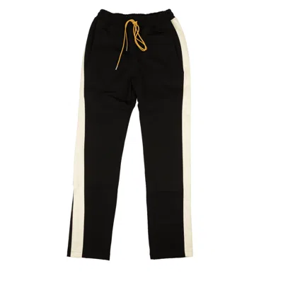 Rhude Black Rayon Boys Traxedo Joggers Pants