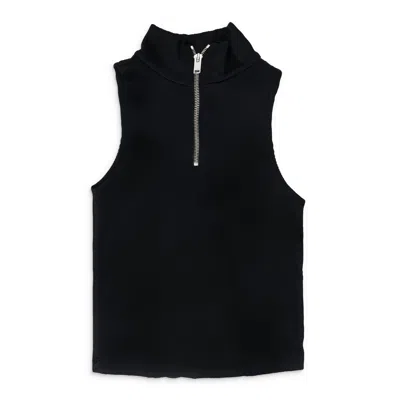 Rhude Black Ribbed Knit Turtleneck Sweater