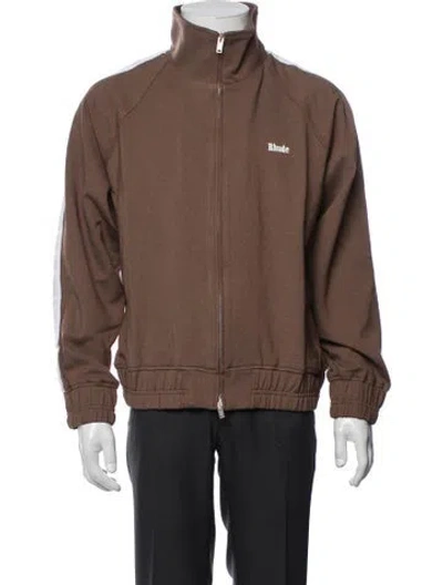 Pre-owned Rhude Bomber Jacket In Brown