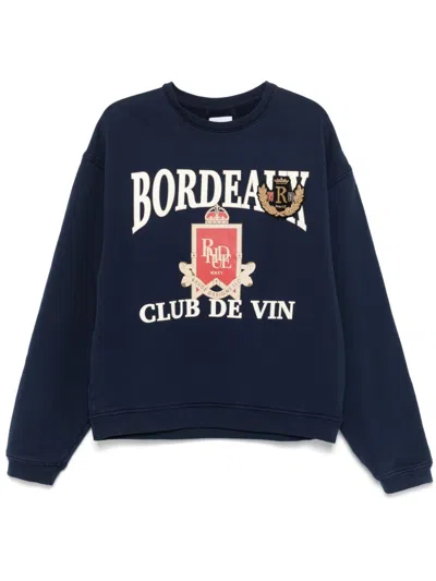 RHUDE BORDEAUX SWEATSHIRT