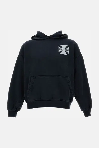 Rhude Boys Hoodie In Blue