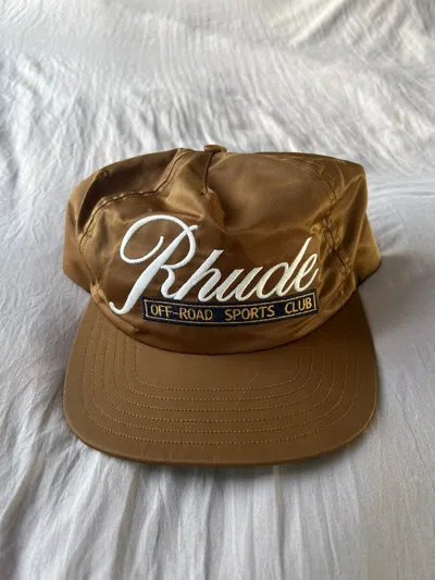 Pre-owned Rhude Brown  Hat