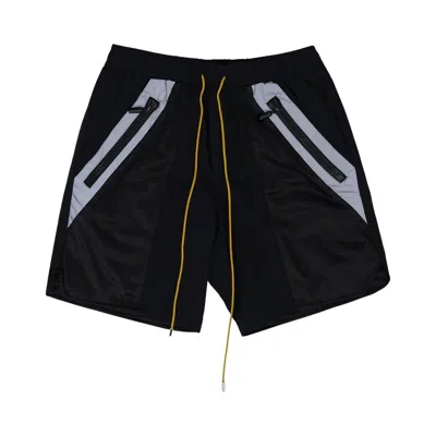 Pre-owned Rhude Bullet Zip Shorts 'black' | Men's Size S