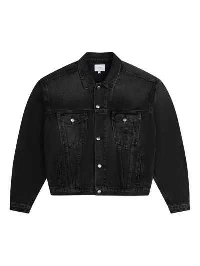 RHUDE BUTTONED DENIM JACKET