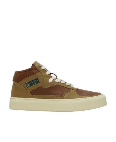 Rhude Cabriolets High-top Sneakers In Green