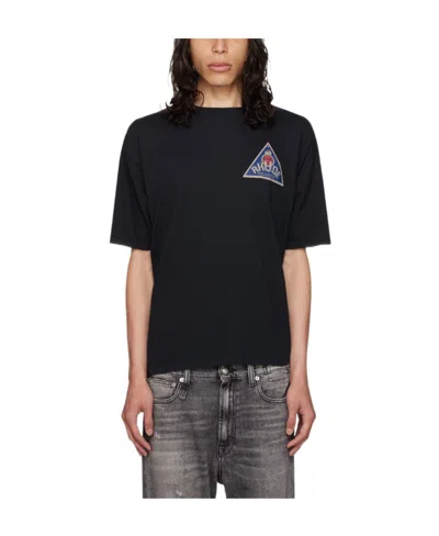 Rhude Cadeaux T-shirt With Round Neck In Black
