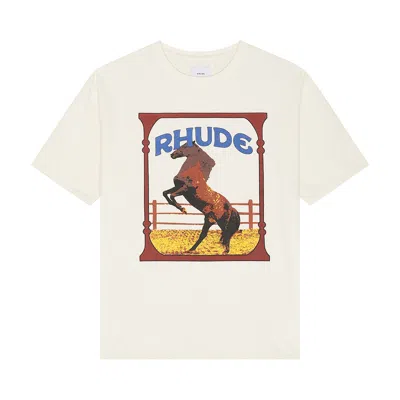 Pre-owned Rhude Cadre Tee 'vintage White' | Men's Size Xxl