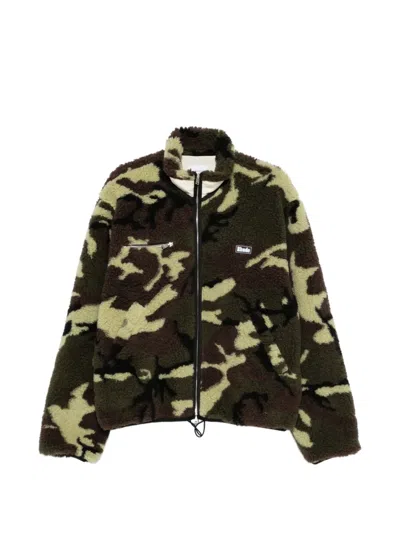 Rhude Camouflage-print Logo-embroidered Jacket In Multi