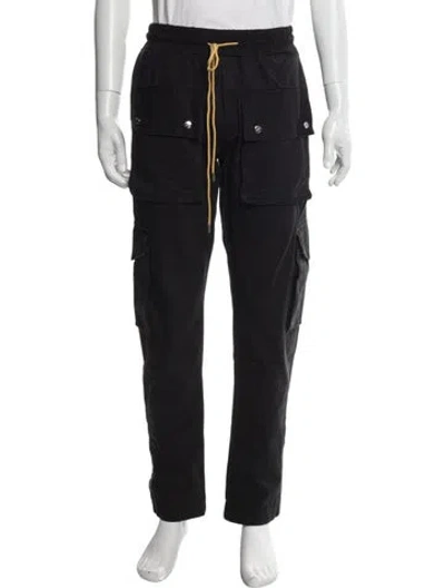 Pre-owned Rhude Cargo Pants In Black