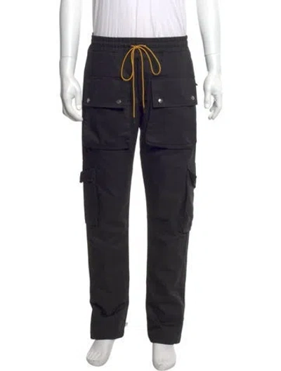 Pre-owned Rhude Cargo Pants In Black
