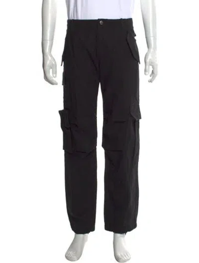 Pre-owned Rhude Cargo Pants In Black